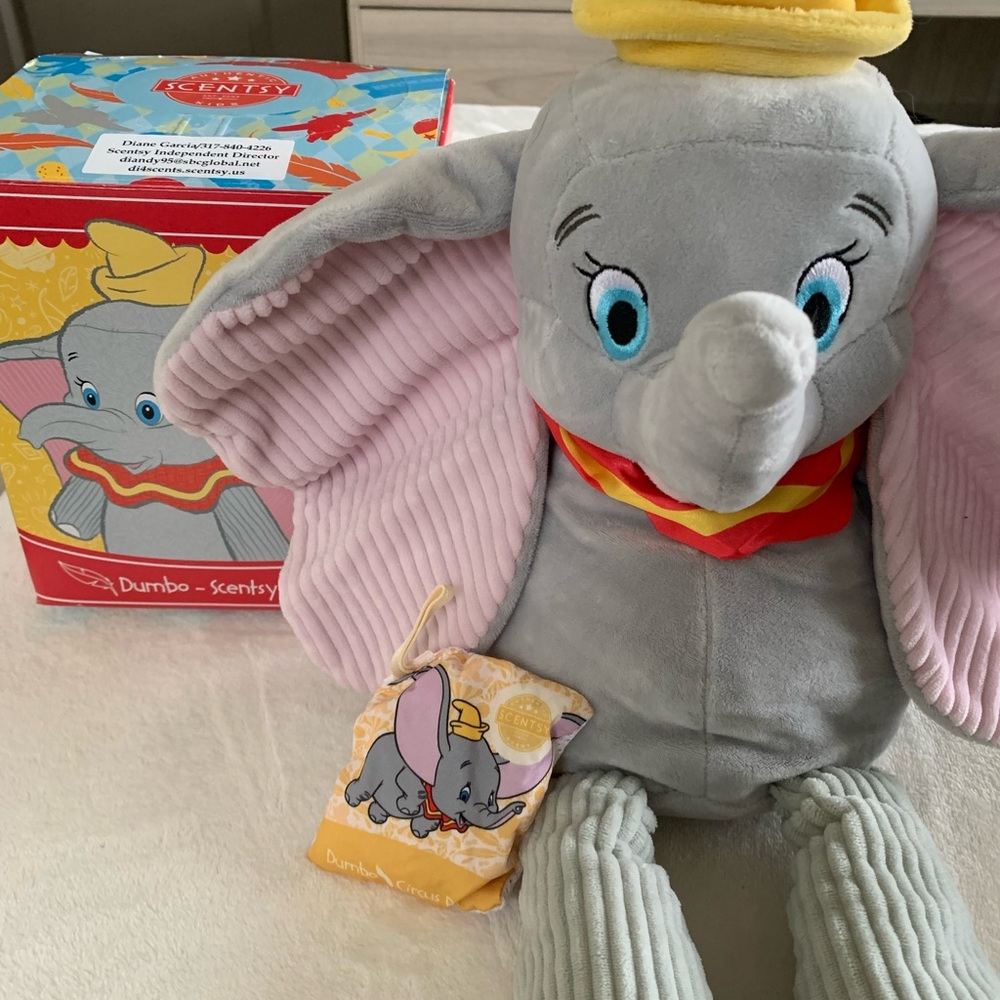 Disney’s Dumbo Scentsy Buddy Fragrance Scent Pack Included